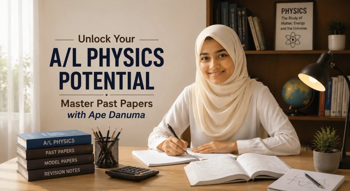 Unlock Your A/L Physics Potential: Master Past Papers with Ape Danuma